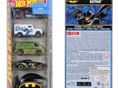 Hot Wheels Batman 5 Pack