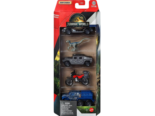Jurassic World Rebirth - Dinosaur Capture Team 5 pack