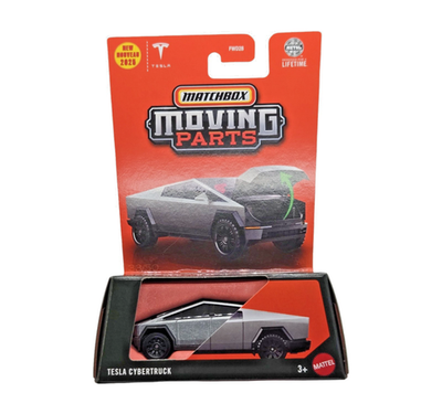 Matchbox 2025 Tesla Cybertruck acero inoxidable