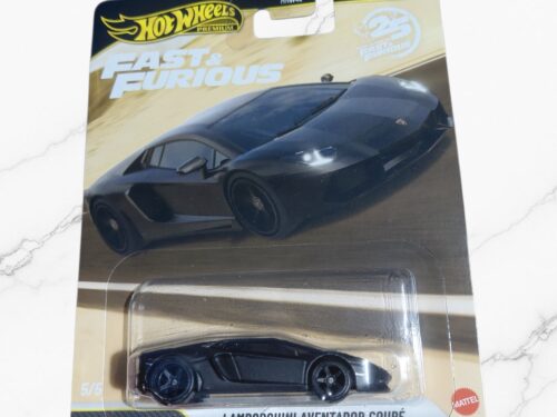 Fast & Furious Lamborghini Aventador Coupé Hot Wheels Premium 25 Aniversario
