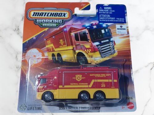Matchbox Rigs Scania Tactical Command Center