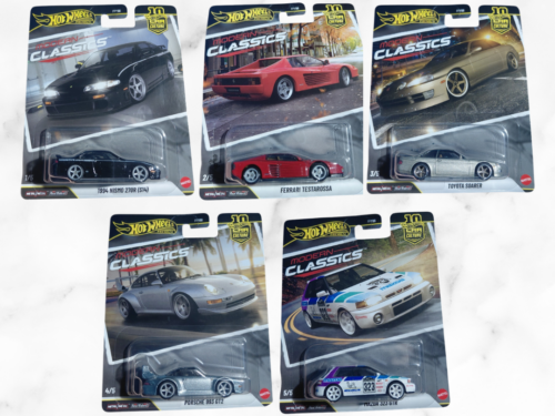 Set 5 Modern Classics Hot Wheels Premium