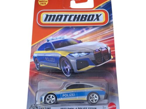 Matchbox 2023 BMW i4 Police Sedan