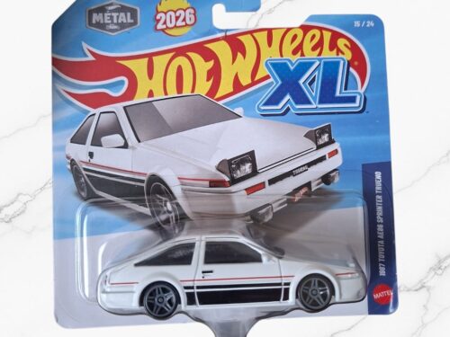 Hot Wheels XL 1987 Toyota AE86 Sprinter Trueno
