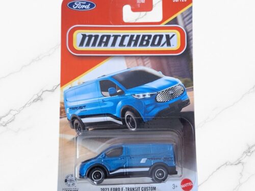 Matchbox 2023 Ford E-Transit Custom Azul