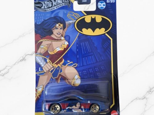 Hot Wheels Silver Series Batman DC La Mujer Maravilla Muscle Tone
