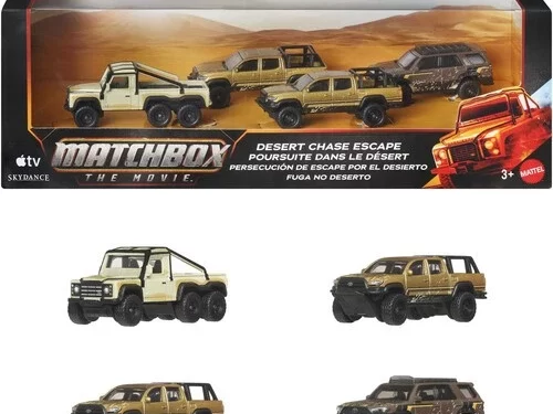 Matchbox: The Movie Desert Chase Escape | Escala 1:64